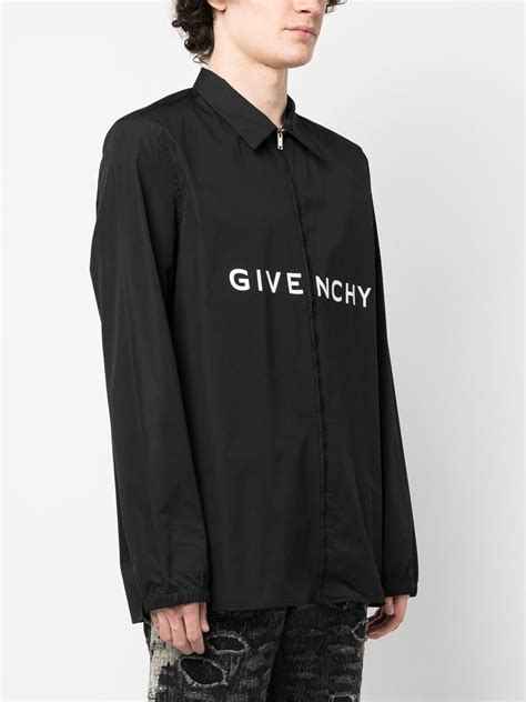 givenchy zip up logo stripe|givenchy men.